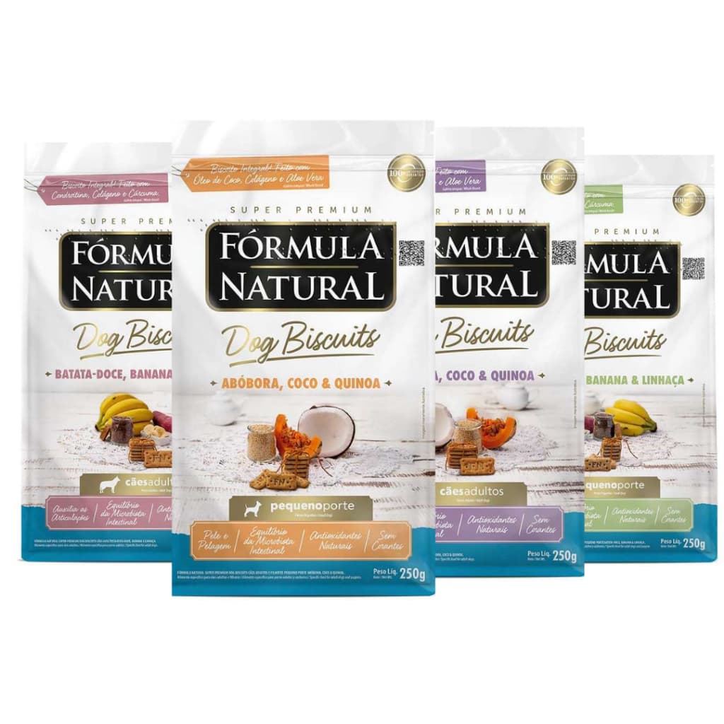 Biscuits Formula Natural 250g Petiscos Naturais Escolha Seu Pacote