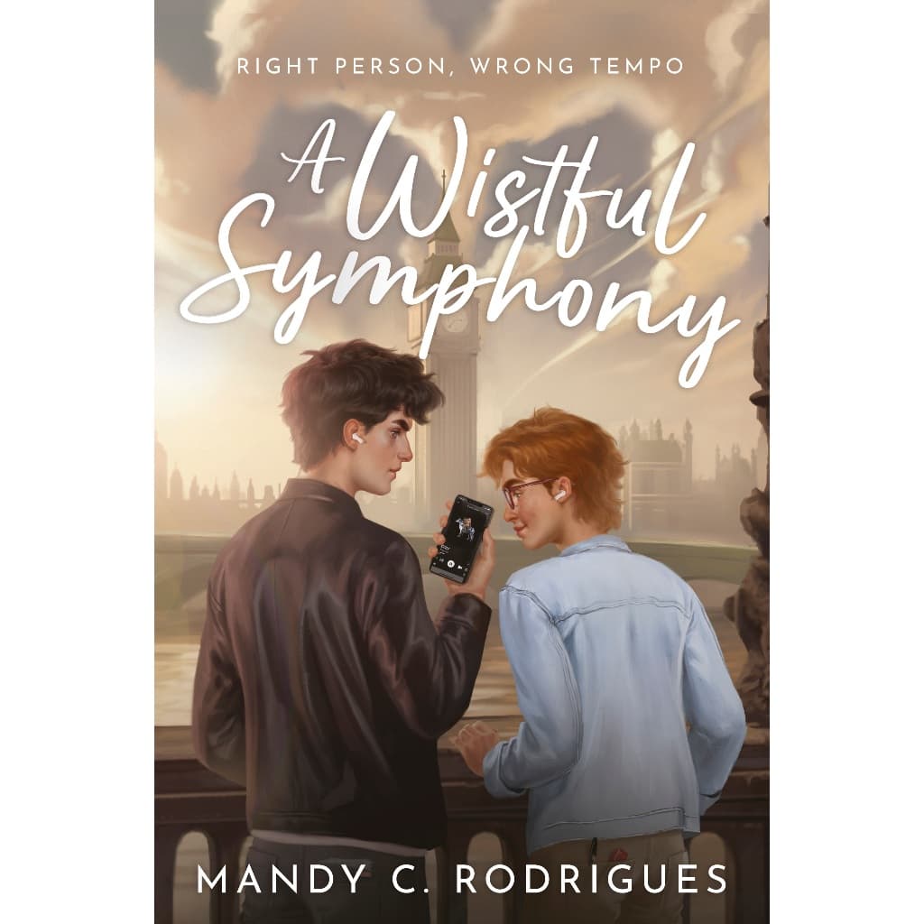 Livro A Wistful Symphony - Mandy C. Rodrigues - Com dedicatória nominal