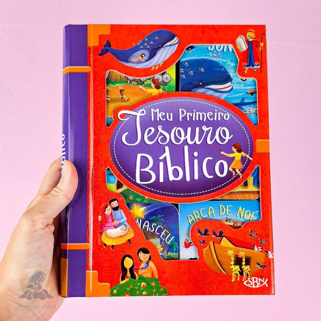 Box com 6 Livros Meu Primeiro Tesouro Bíblico – A Primeira Biblioteca da Fé do Seu Pequeno