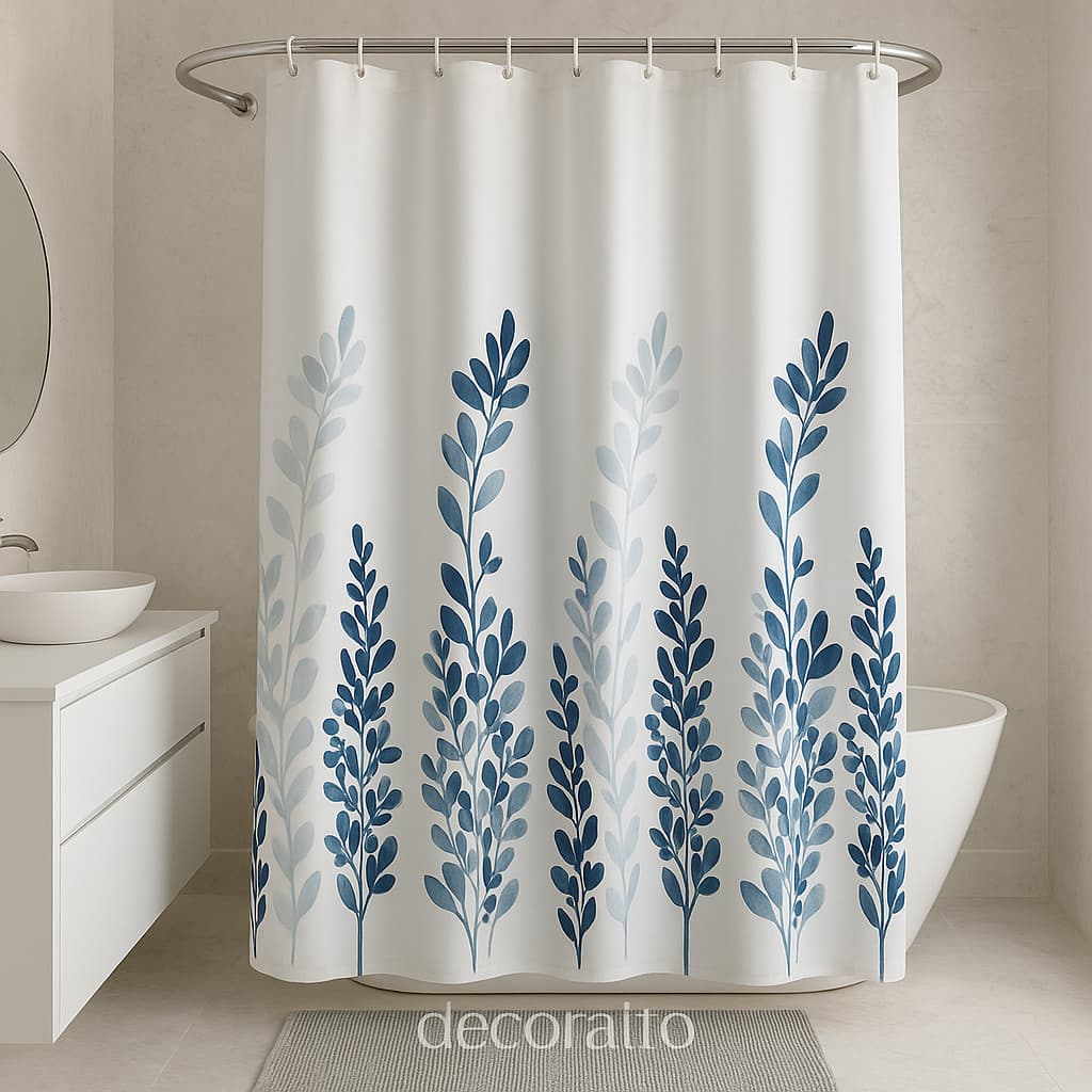 Cortina Para Box Tecido Poliéster Resistente - Múltiplas Estampas Modernas