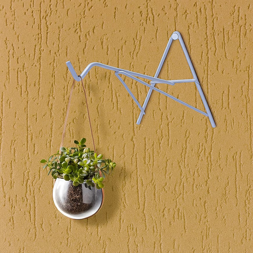 Kit Ganchos Suportes A Para Vasos Xaxim 20cm Branco –Achadinho Shopee