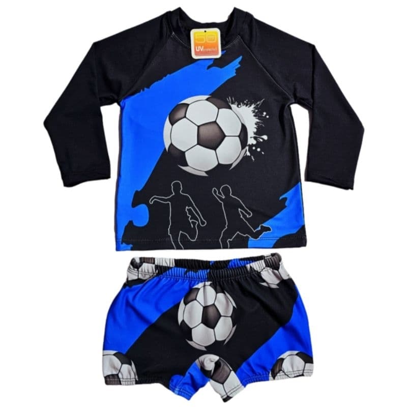 Conjunto Blusa Proteção UV+ Sunga UV Menino Praia