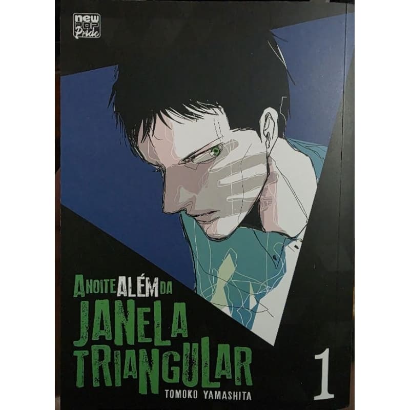 Livros mangá manhwa volumes 1 e 2 A Noite Além da Janela Triangular