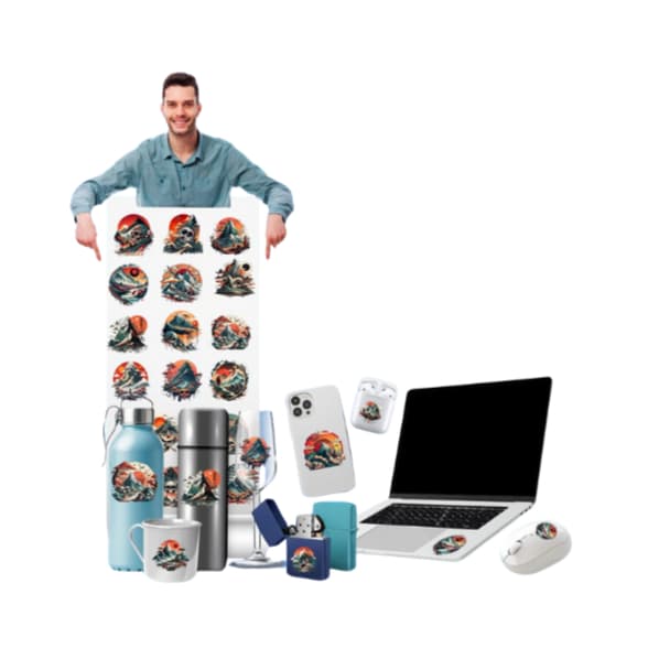 Impressão Dtf Uv Folhas 1 metro A4 A3  28cm de largura Sua Arte Cores Vibrantes