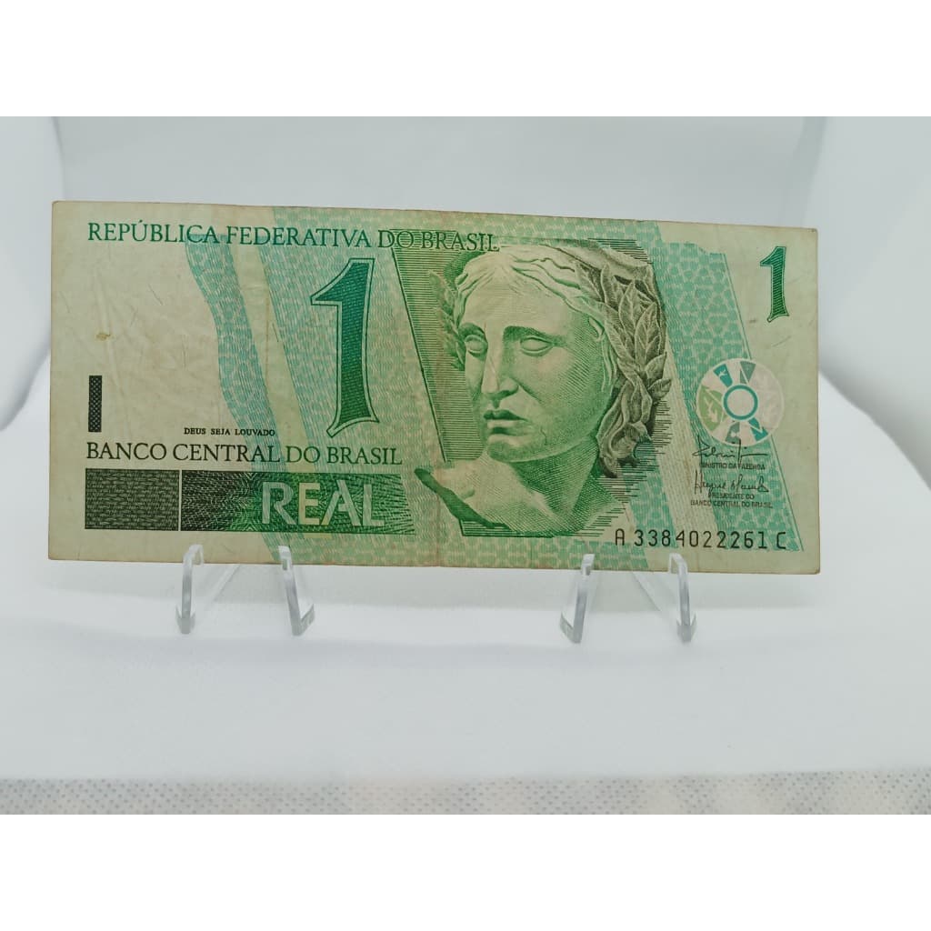Cédula Brasil 1 Real