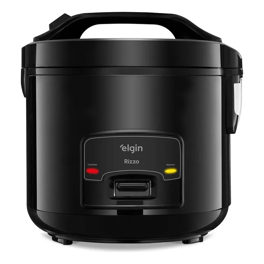 Panela Elétrica de Arroz Elgin Rizzo 5 Xícaras 400W Preta - 220V