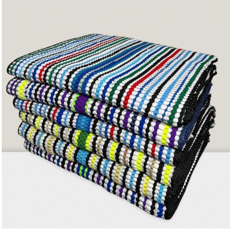 KITs 12, 10 e 6 TAPETES TRANÇADOS NYLON TRADICIONAL CAPACHO COZINHA PORTA QUARTOS VARANDAS ESCRITORIO