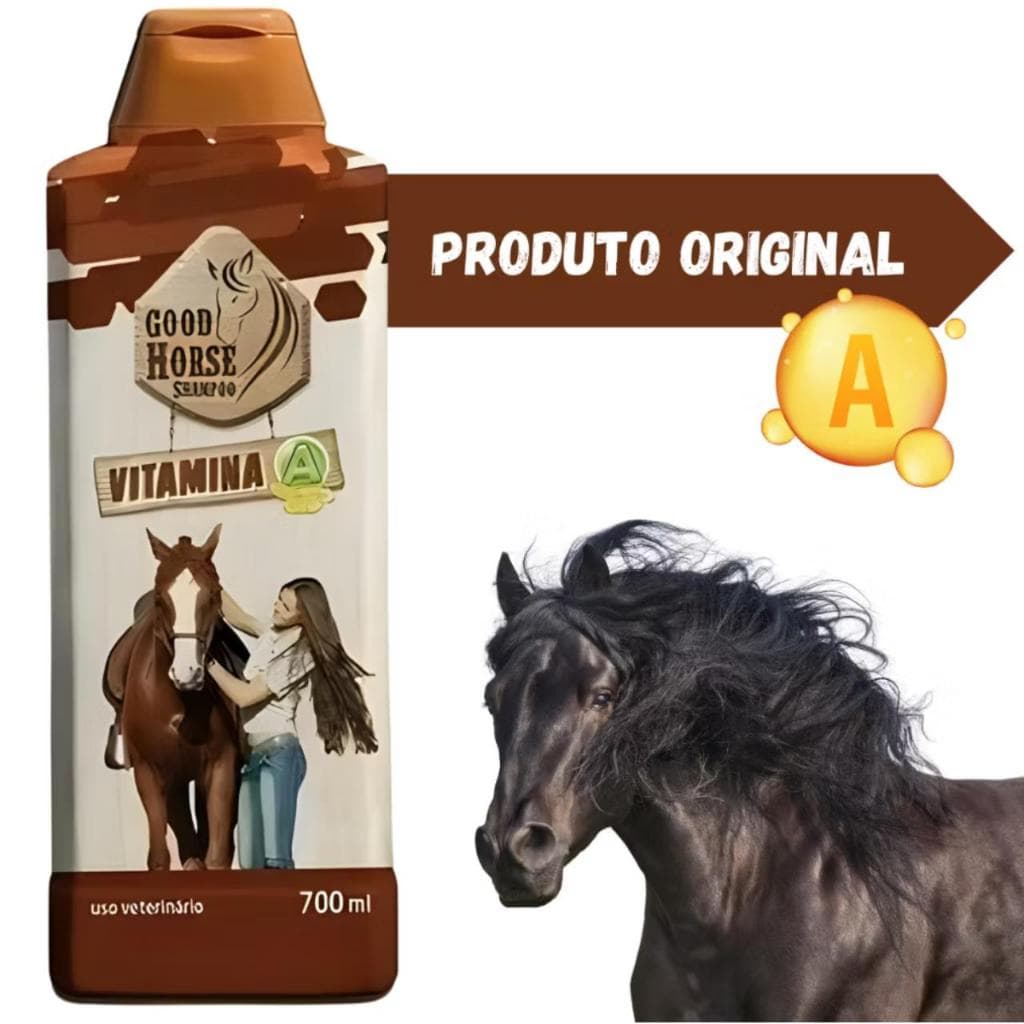 Shampoo Good Horse Cresce Cabelo Vitamina A 700ml Cavalo Crescer Cabelo Shampoo Tik Tok