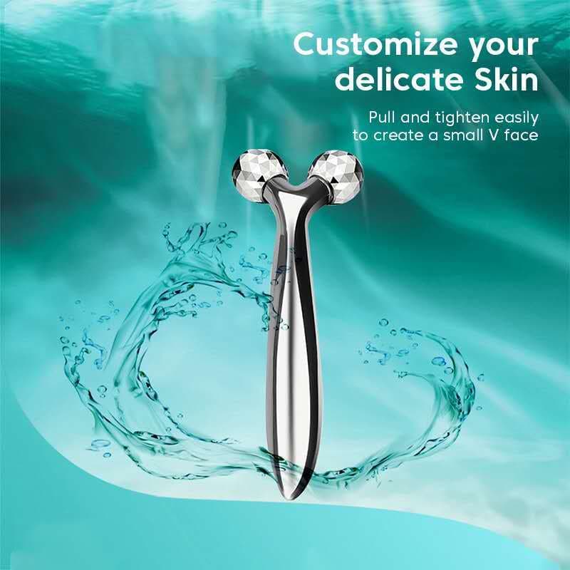 Massageador Facial 3d, Facial Roller, rolo de rosto,