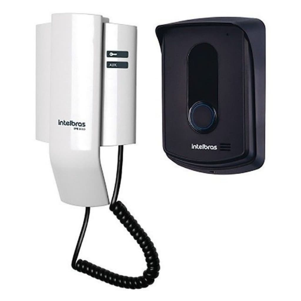 Kit Interfone INTELBRAS Porteiro Eletrônico Residencial IPR 8010
