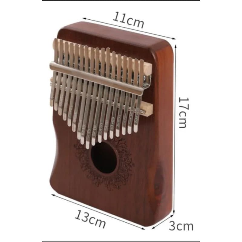 kalimba de dedo 17 teclas.