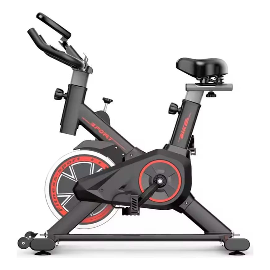 Bicicleta Spinning Ergométrica Exercícios Academia Fitness Com Monitor Digital Sports Profissional