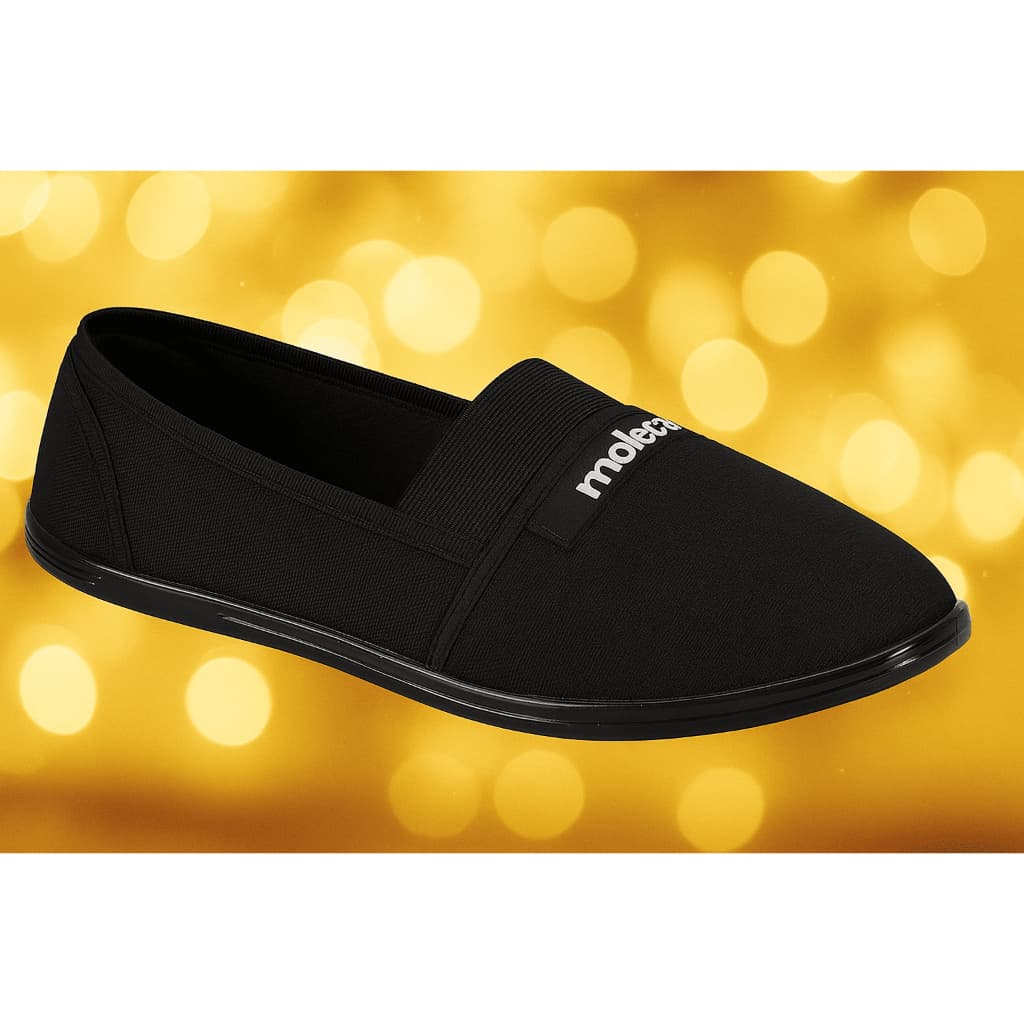 Sapatilha Moleca Tradicional Pano Elástico Confortável Elegante Feminina Original Vovó 520.59