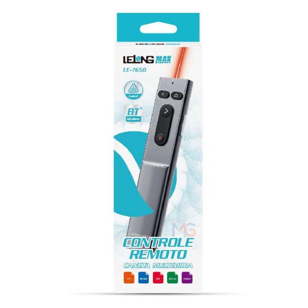 Controle Apresentador Apontador Sem Fio Interface Dupla Para Projetor Powerpoint Slide PDF