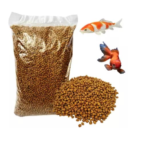 Ração Média para Peixes, Carpas Kinguios CK2 Polinutri MULTINUTRI MEGANUTRI TUDONUTRI 1kg