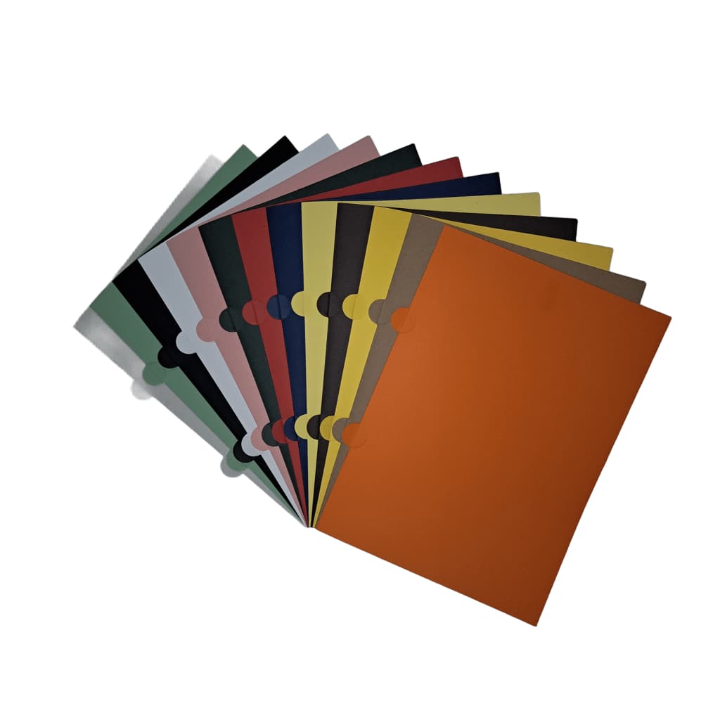 Pastas com orelha 10un - para grampear proposta, documentos, trabalhos, contrato, orçamentos. OFICIO