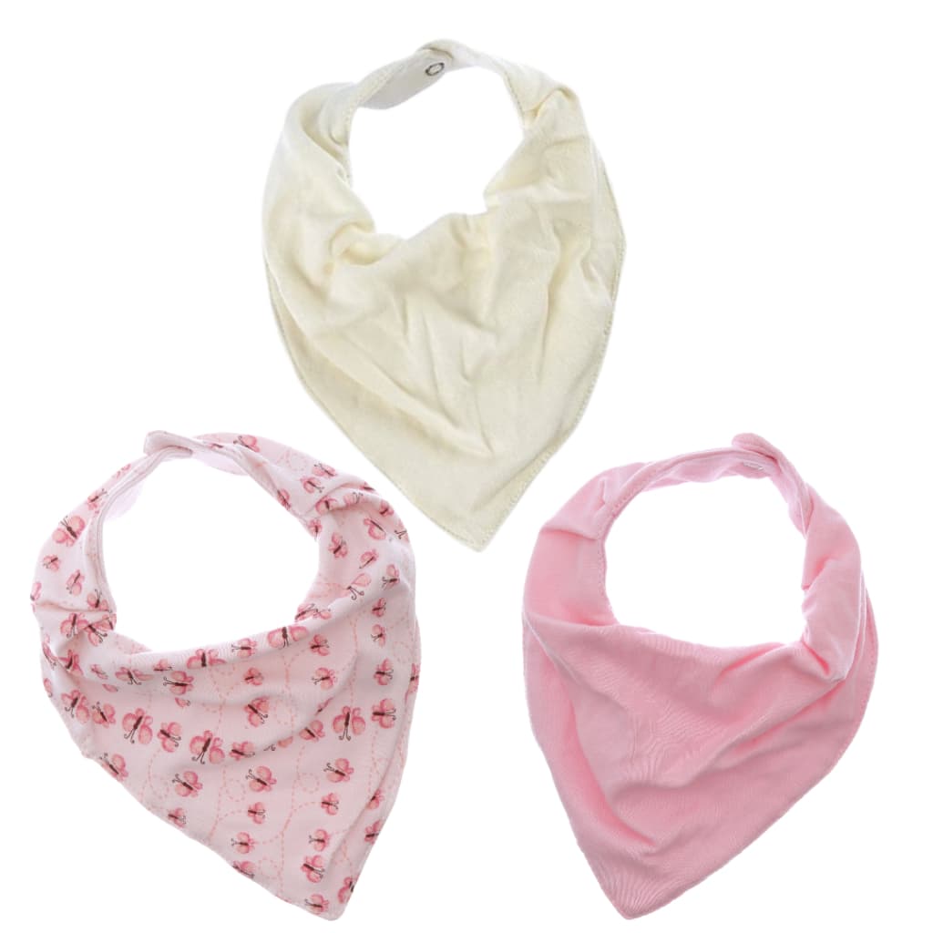 Babador bandana kit com 3 4 unidades impermeável, não molha o bebê