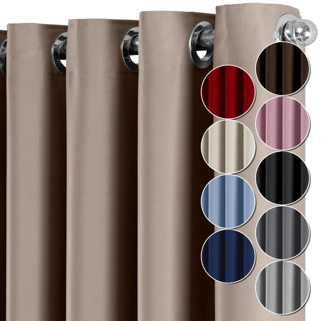 Cortina Blackout em Tecido - De 2 até 5 metros de largura. Sala e quarto.