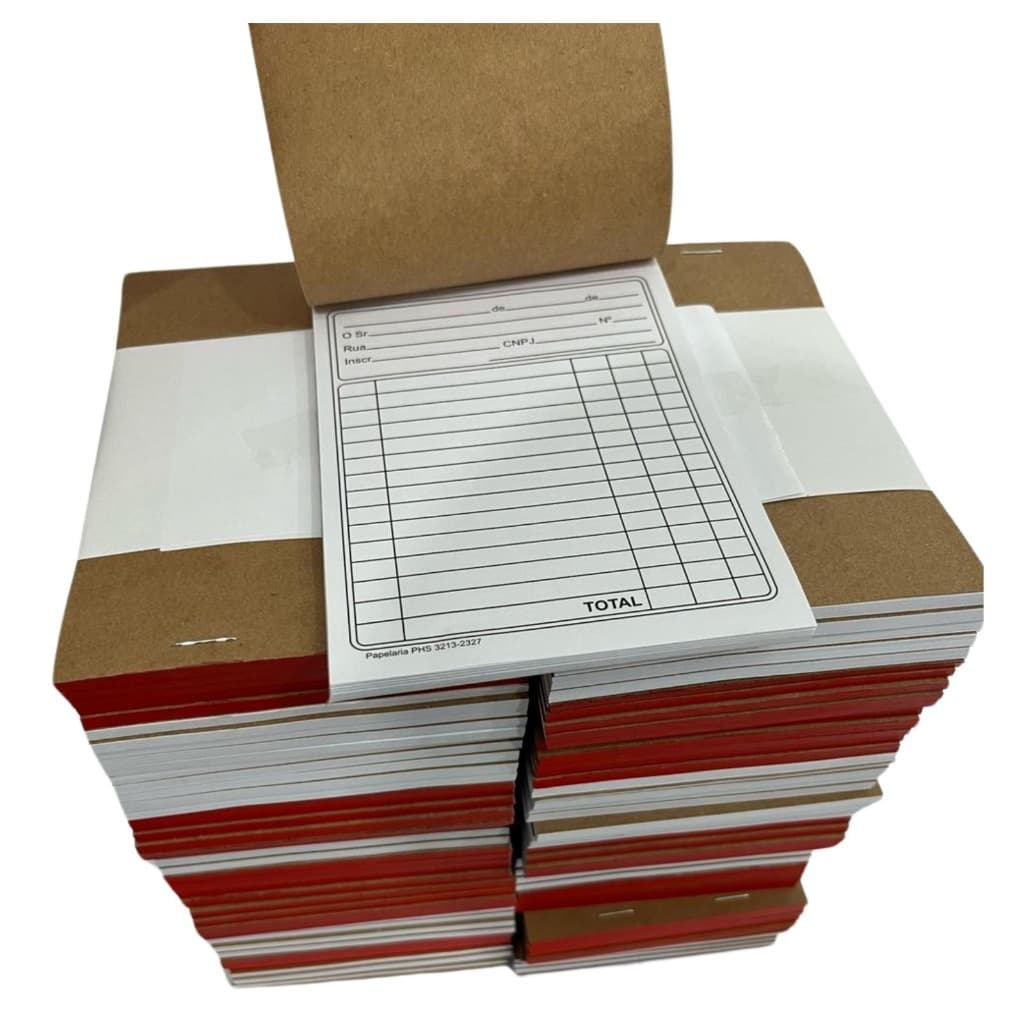 20 blocos de nota neutra 10x15 c/50 folhas