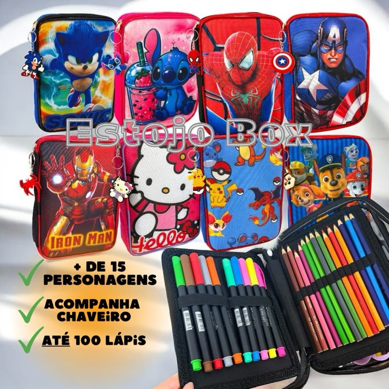 ESTOJO ESCOLAR INFANTIL.