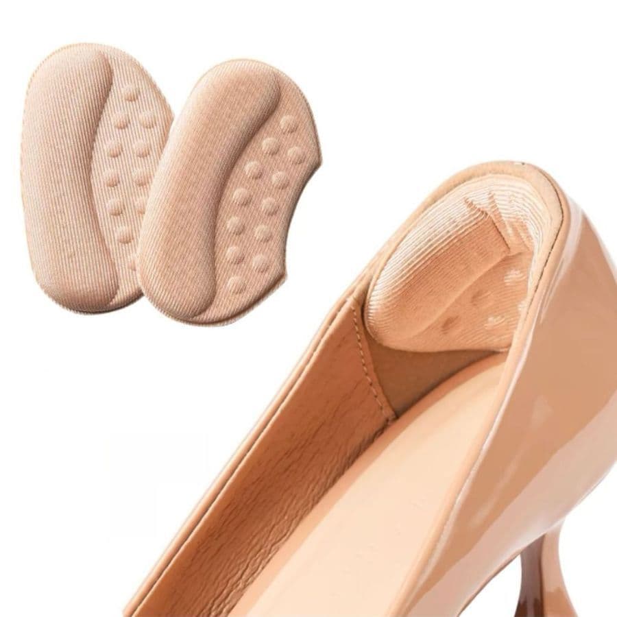 Kit 4 Par Protetor de Calcanhar Adesivo Sapato Ajustável Macio