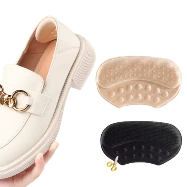 Kit 10 Protetor de Calcanhar Adesivo Sapato Ajustável Macio