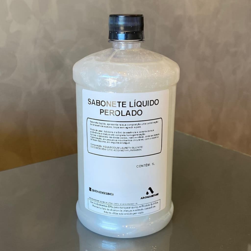 Sabonete Líquido Perolado Neutro ou com essência 1LT