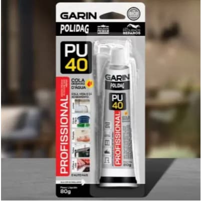 PU40 Bisnaga Garin 80g Massa Poliuretano Versátil Selagem Reparo Alta Qualidade