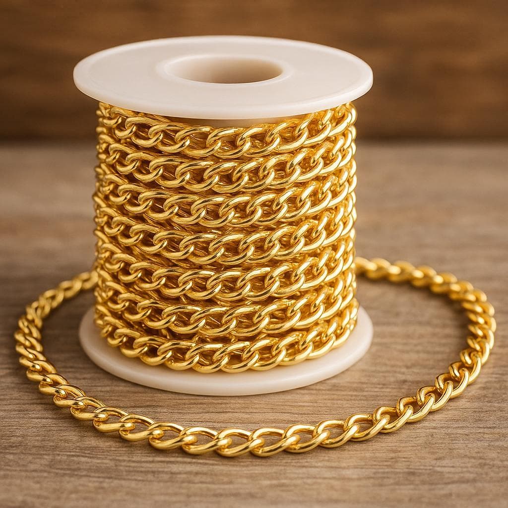 Kit Corrente de Metal Premium Lixada para Alças de Bolsas Artesanato Acessórios Cintos Universal