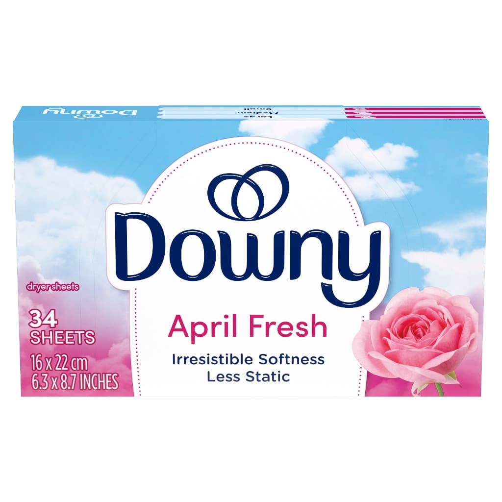 Amaciante Em Folhas Para Secadoras Downy Sheets April 34 Fls