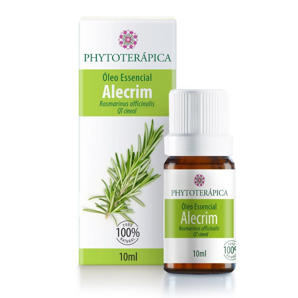 Phytoterápica Óleo Essencial Alecrim Cineol 10ml – Foco, Energia e Estímulo Respiratório Natural