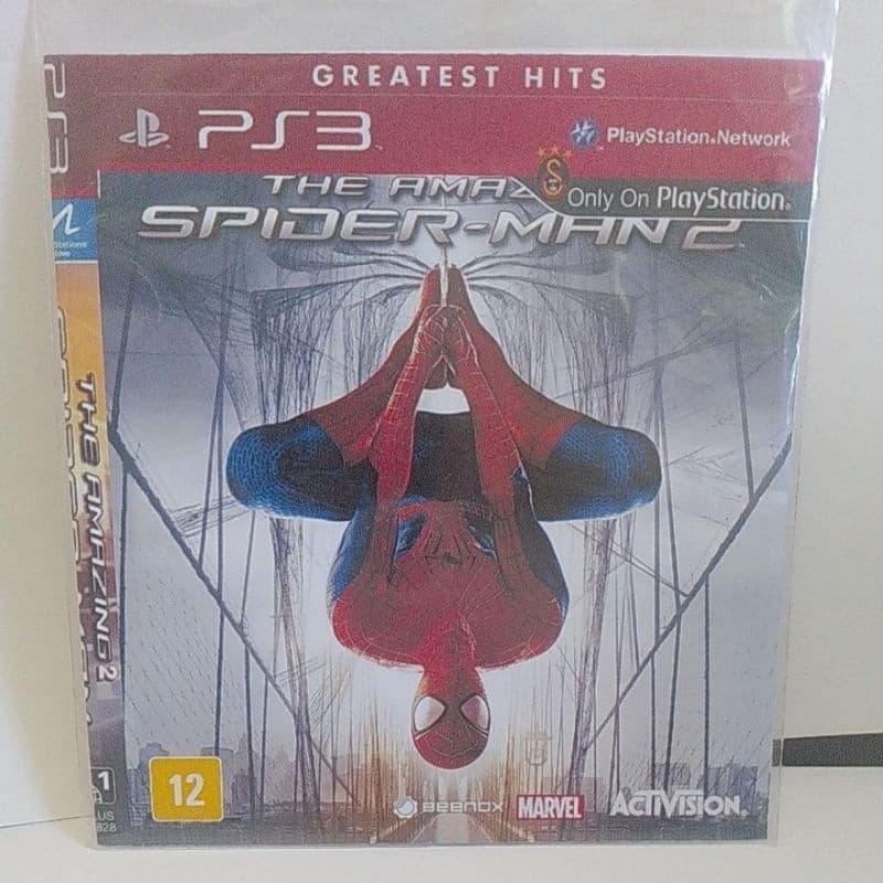 spider Man jogo mídia física ps3