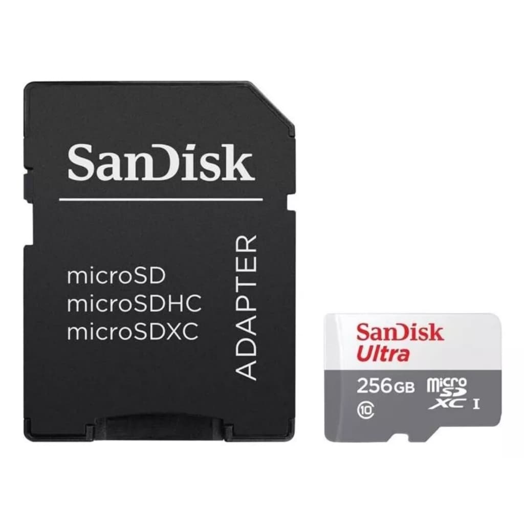 Cartão De Memória Microsd 256gb Sandisk Ultra Classe