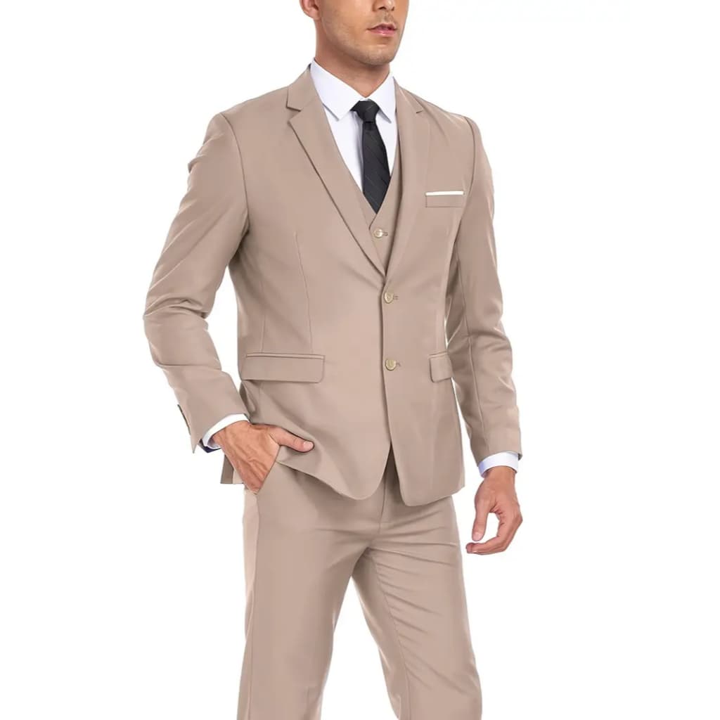 Terno Completo Masculino Slim Fit 6 Cores Oxford Premium - Blazer e Calça - Pronta Entrega