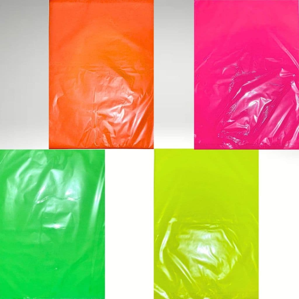 Folha de  Papel de seda Neon Fluorescente Super 50x70 (Várias Combinações a seu gosto!!! )