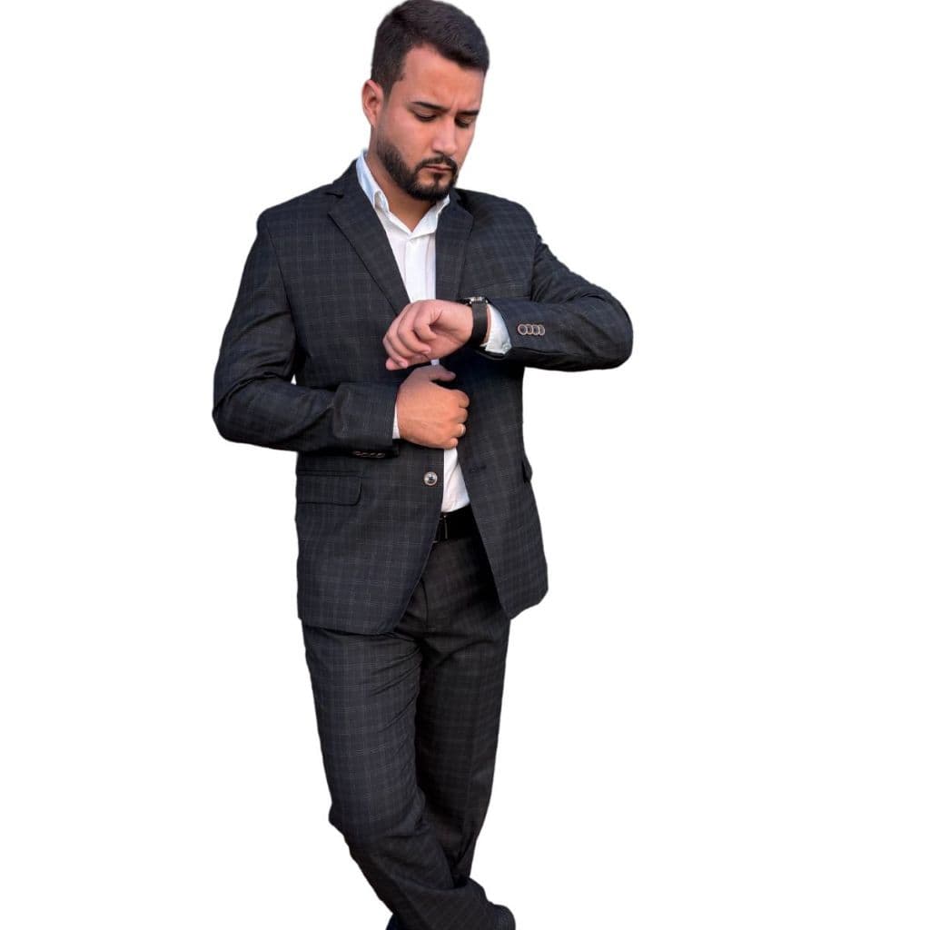 Terno Poliviscose Masculino Social Luxo Moderno Alta Qualidade Tecido Premium Caimento Perfeito