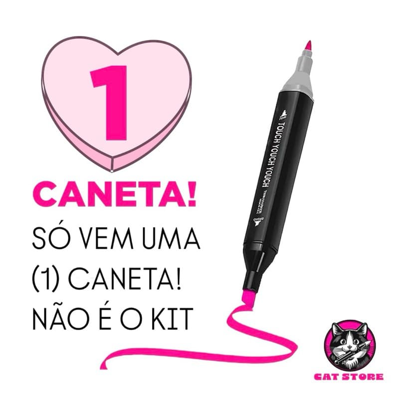 PROMOÇÃO 1 Caneta Marcador Ponta Dupla TOUCH AVULSA 1 CANETA UNIDADE escala de cinza BG CG GG WG e TONS DE BEGE F