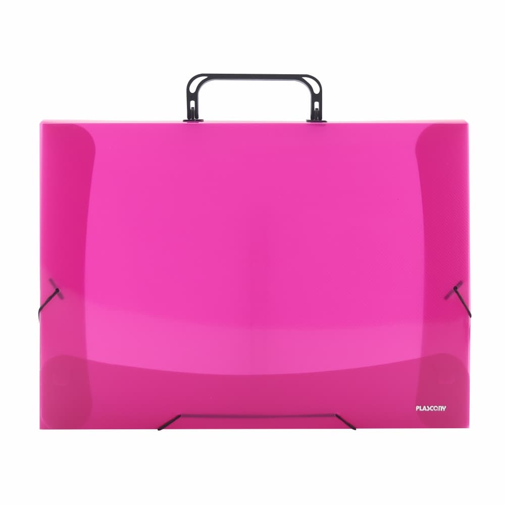 Maleta Oficio com elástico com dorso 4cm, Plascony