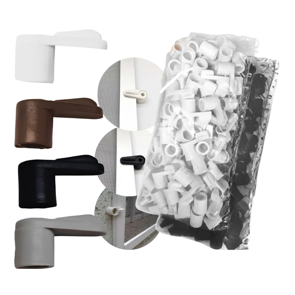 Trava tramela Para Tela Mosquiteiro Borboleta Presilha