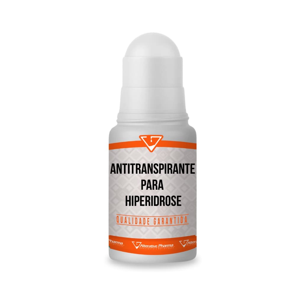 Antitranspirante Roll-On para Hiperidrose (suor excessivo) 70ml - Alterative Pharma