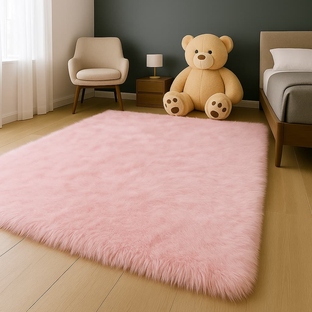 Tapete Felpudo Para Sala E Quarto 1,00 x 1,50