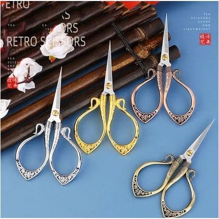 Tesoura pequena cortes de papel manual doméstico fio de aço inoxidável corte tesoura pontiaguda