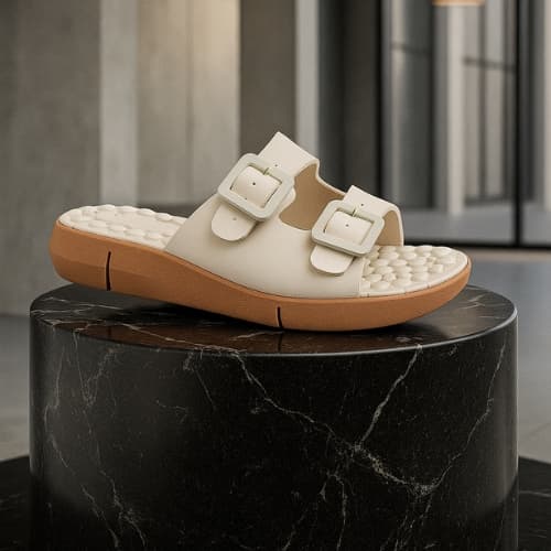 Chinelo Sandália Feminino Ortopédico Palmilha Eva Macio