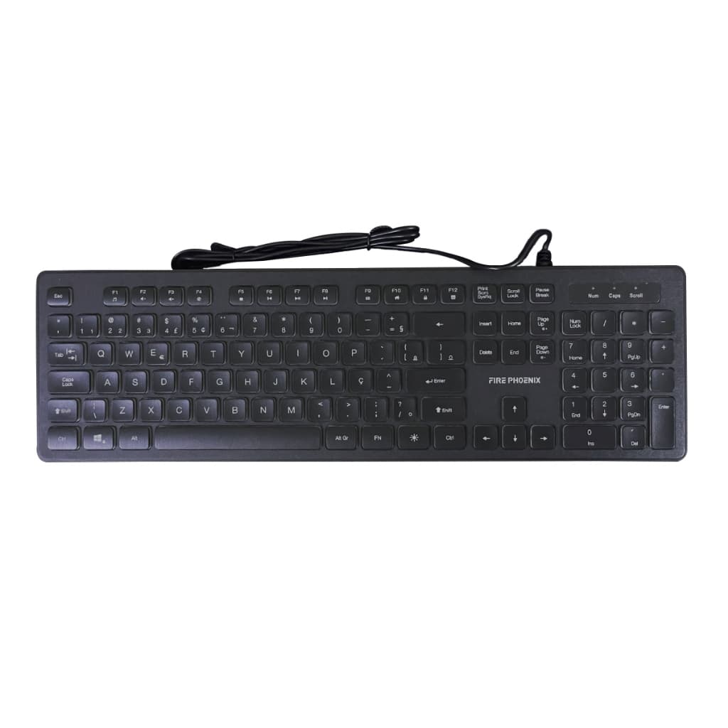 Teclado Semi Mecanico Gamer Usb Pc Computador Luminoso W560