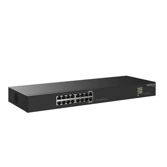 Switch 16 Portas Gigabit Ethernet S1116G Intelbras