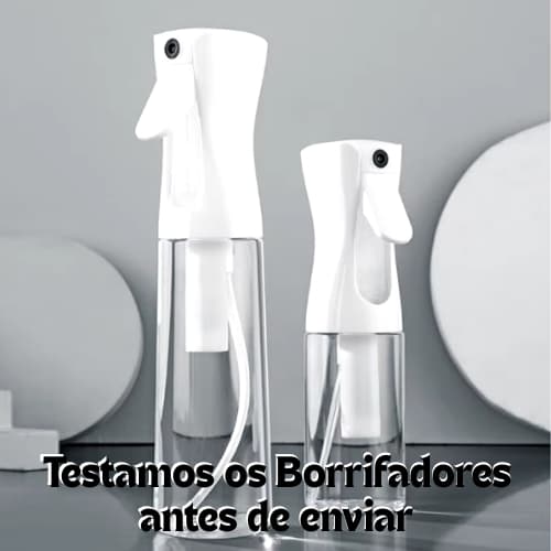 Borrifador Spray de Plástico 200/300ml Pulverizador Jato De Névoa Semi Automático Contínuo Barbeiro