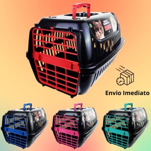 Caixa de transporte Pet N°2 Gatos cachorro pequeno porte