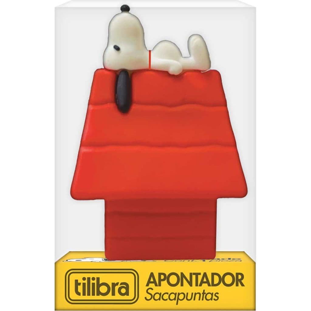 Apontador Plástico Decorado Snoopy Sem Depósito - Tilibra