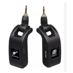 Transmissor Receptor Guitarra Sem Fio P2 + P10 Baixo Violão