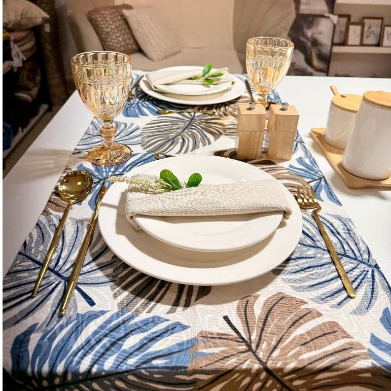 Caminho Trilho de Mesa Minimalista Mesa Posta Centro de Mesa